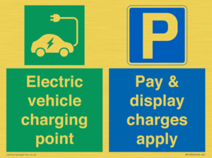 EV Charging Point Pay and Display